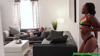 Interracial Секс Со Симпатична Бебе Абонос