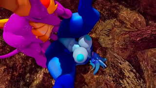 Drakonai fuck į mišką