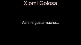 Xiomi golosa דל ovalo סנטה אניטה. אני אוהב את אנאלי