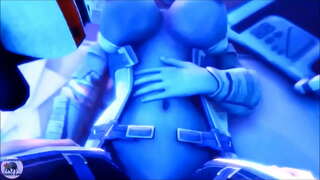 ���ાસ અસર - Liara T'soni અને શેપર્ડ રોમાંચક - સંકલન