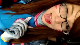 D.VA Overwatch Cosplay TWERK - Britany Angelus