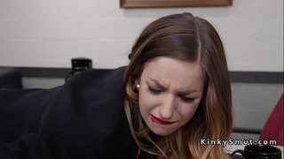 ���િગ બૉટ્સ શ્યામ બોસ ગુદા તેના સેલ્સવુમન ફિંગિંગ