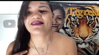 Esther tigre se la follan con el maymu', dotado con