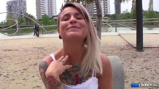 B. Reed adicta al sperma - Spanish teen facial cumshot